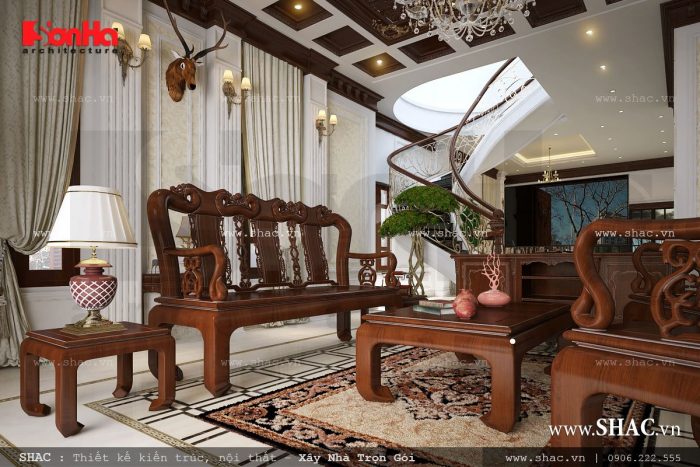 Nội thất phòng khách đẳng cấp