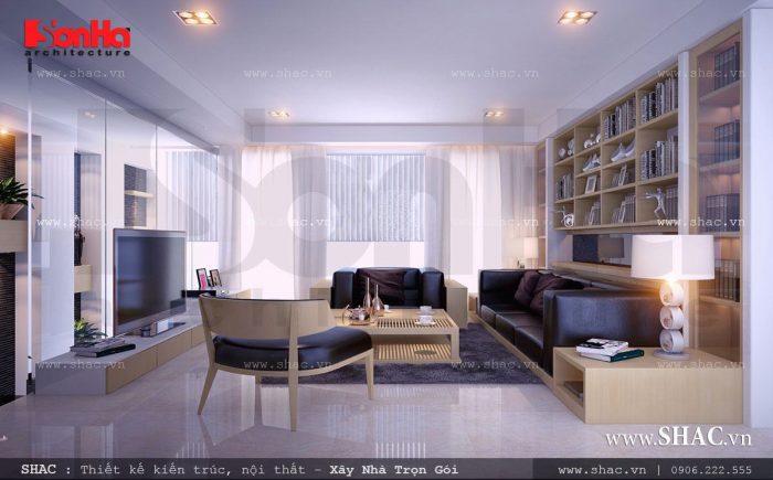 Nội thất phòng khách hiện đại đẹp