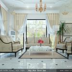 Nội thất phòng khách phong cách Châu Âu