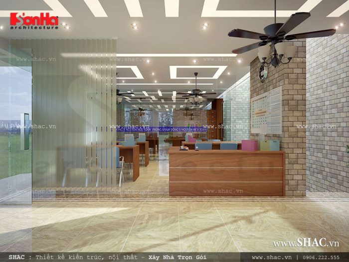 phòng làm việc của phòng khám đông y