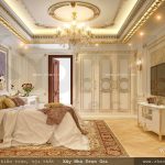 Thiết kế nội thất phòng ngủ cổ điển kiểu Pháp