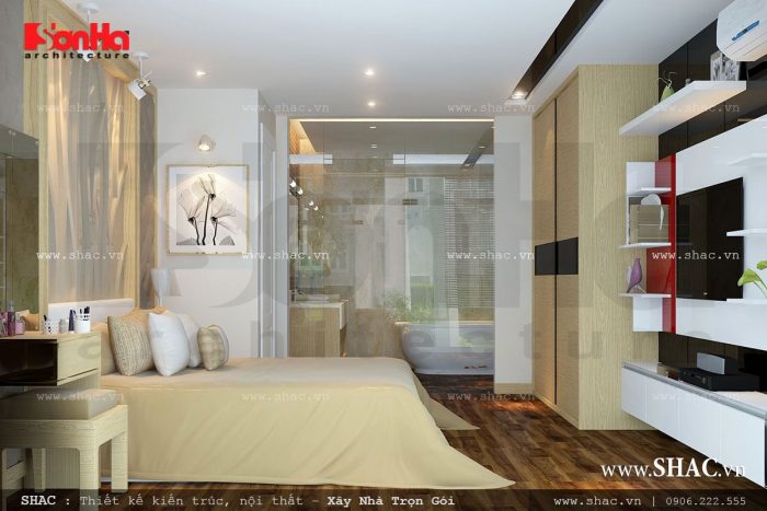 Phòng ngủ đẹp cho bố mẹ