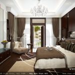 Thiết kế phòng ngủ với nội thất sang trọng