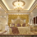 Mẫu nội thất phòng ngủ vương giả