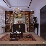 Phòng thờ nhà ống hiện đại