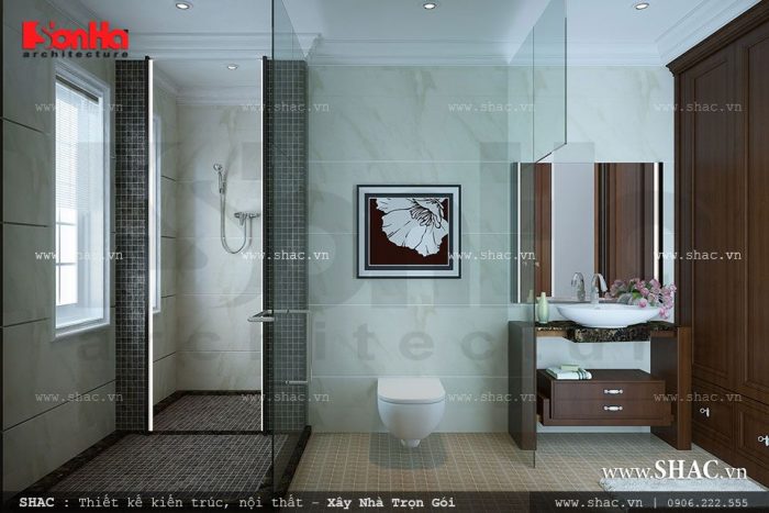 Mẫu nội thất phòng vệ sinh đẹp
