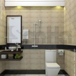 Mẫu nội thất phòng WC đơn giản
