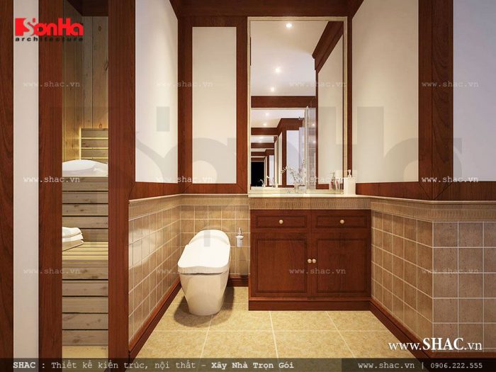 Thiết kế nội thất WC đẹp