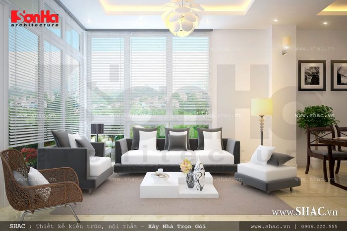 Phòng khách hiện đại đẹp