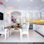 Phòng ăn đẹp kiểu Pháp