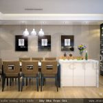 Phòng ăn phong cách hiện đại đẹp