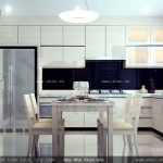 Phòng bếp rộng và thoáng