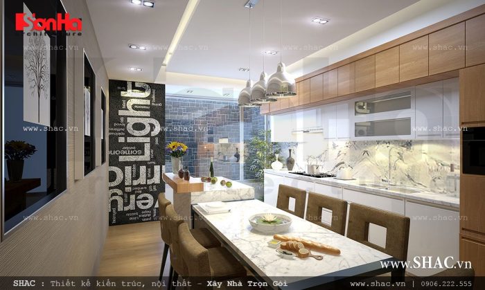 Phòng bếp hiện đại đẹp