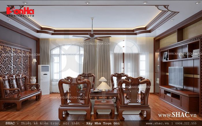 Phòng khách cổ điển