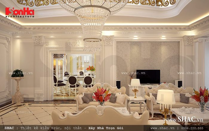 phòng khách đẳng cấp