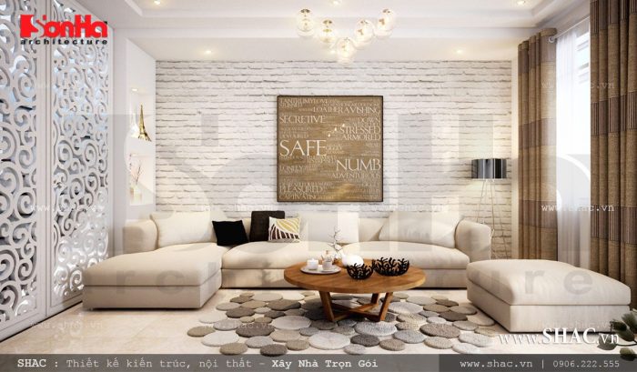 Mẫu phòng khách đơn giản
