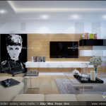 Phòng khách hiện đại trẻ trung