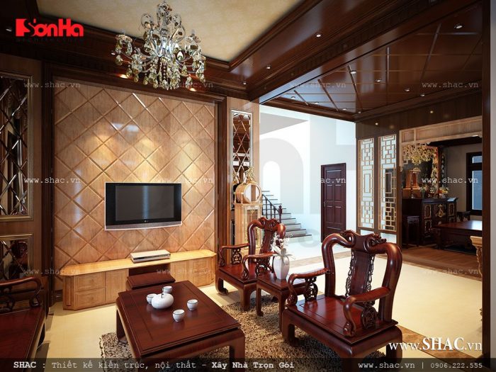 thiết kế nội thất phòng khách