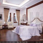 Thiết kế phòng ngủ đẹp cho biệt thự