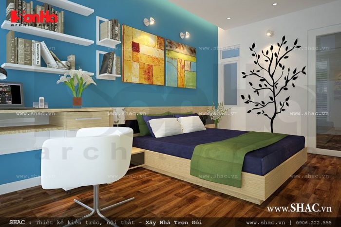 Phòng ngủ cho bé trai đẹp