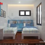 Phòng ngủ cho con giường đôi