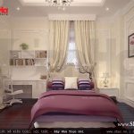 Phòng ngủ phong cách Châu Âu cho nữ