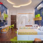 Phòng ngủ cho con trai đẹp