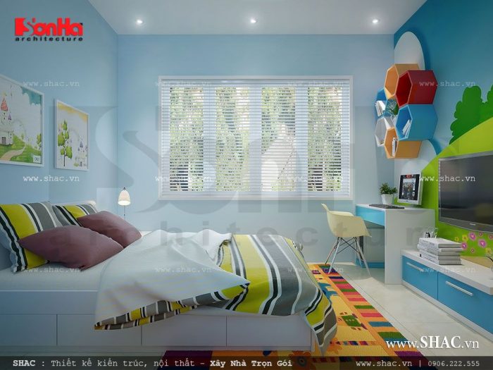 Mẫu phòng ngủ đẹp cho con trai