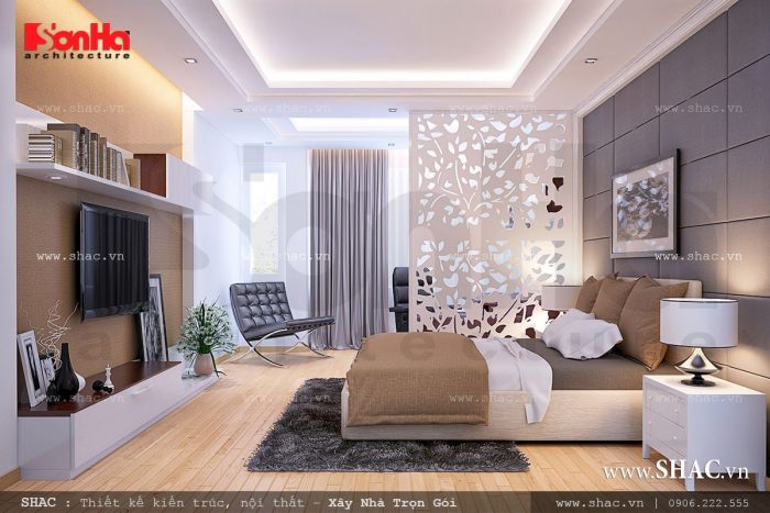 Phòng ngủ đẹp kiểu hiện đại