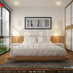 Phòng ngủ hiện đại đẹp gần gũi thiên nhiên