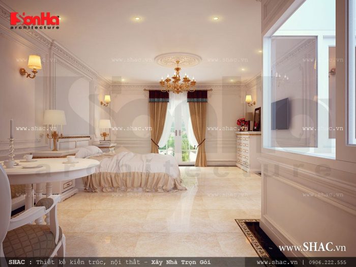 Phòng ngủ kiểu Pháp