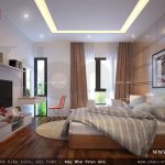 Phòng ngủ lãng mạn phong cách hiện đại