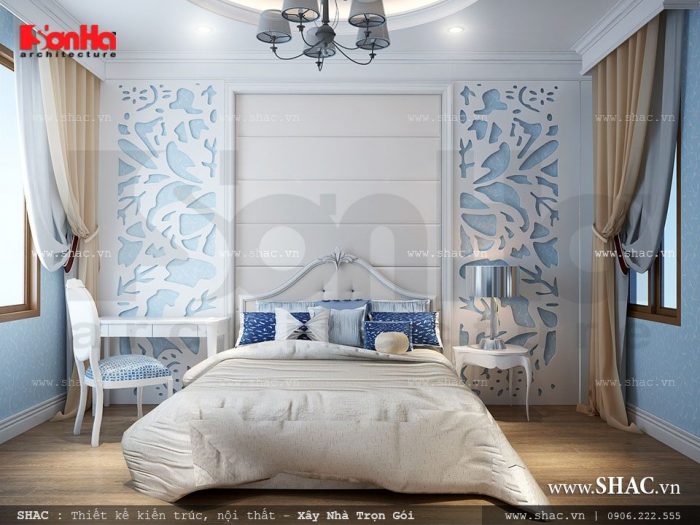 Nội thất phòng ngủ nhẹ nhàng