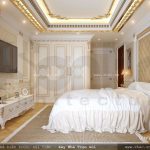 Mẫu phòng ngủ kiểu cổ điển nhẹ nhàng