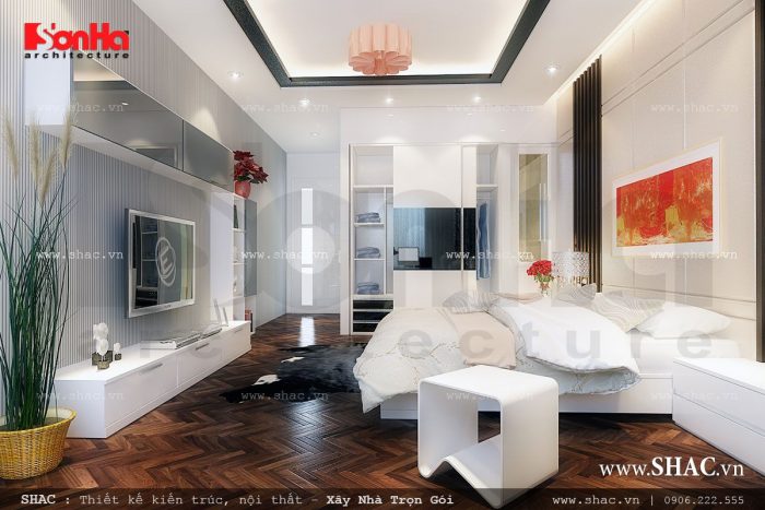 Phòng ngủ phong cách hiện đại