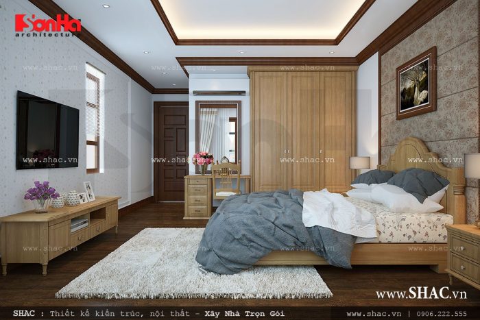 Mẫu phòng ngủ nhẹ nhàng hiện đại