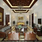 Không gian ấm cúng của phòng sinh hoạt chung