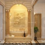 Phòng tắm đẹp và đẳng cấp cho nhà ống bán biệt thự