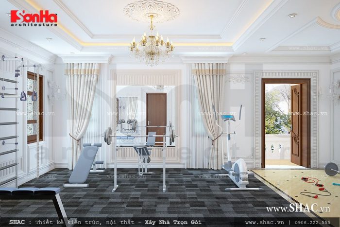 Thiết kế phòng tập gym tại nhà