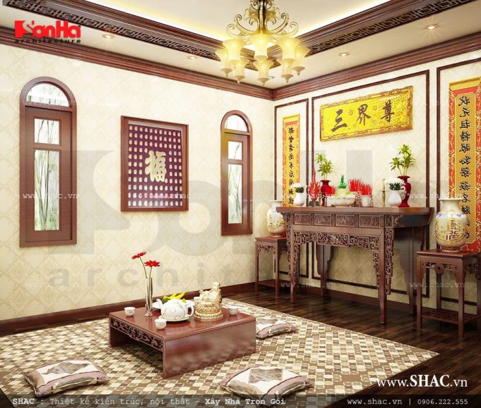 Nội thất phòng thờ đẹp