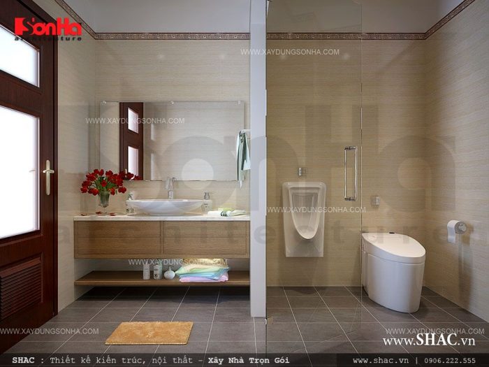 Phòng vệ sinh tiện nghi