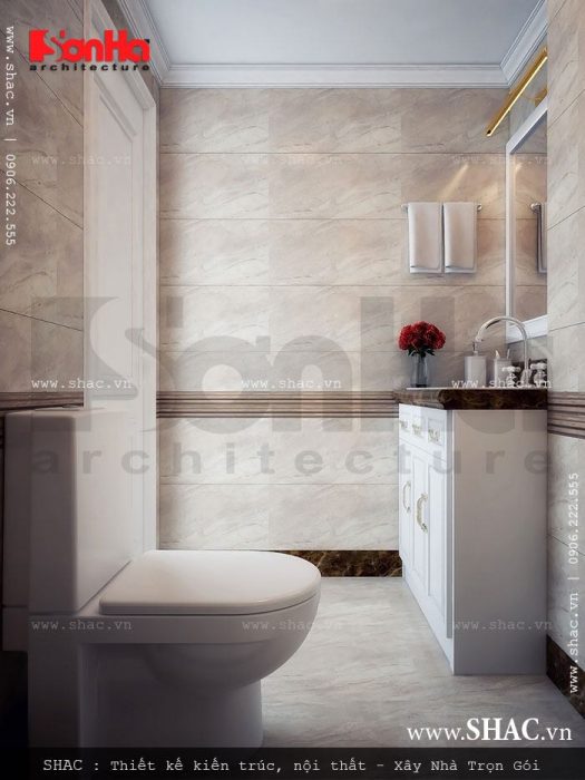 Thiết kế phòng WC hiện đại