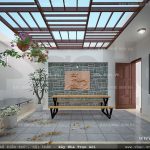 Mẫu sân chơi tầng thượng