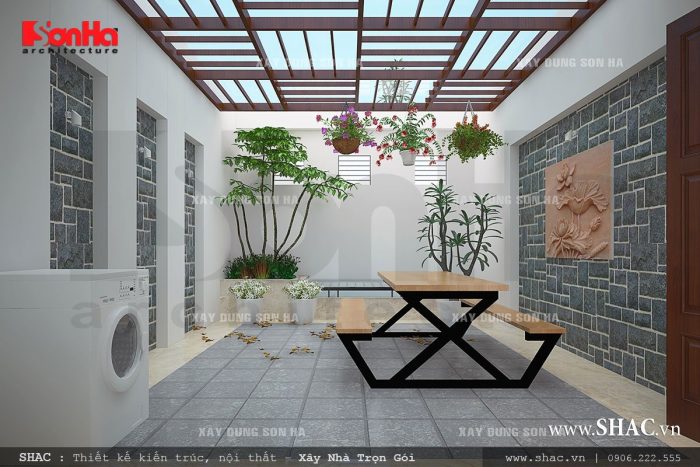 Sân vườn tàng thượng