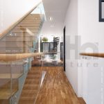 Thiết kế sảnh cầu thang nhà phố đẹp