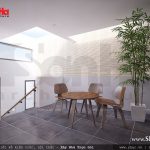 Thiết kế sảnh thang uống trà