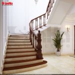 thiết kế tay vịn cầu thang đẹp