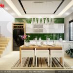 Thiết kế mẫu bếp ăn đẹp