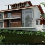 Thiết kế kiến trúc biệt thự sân vườn đẹp