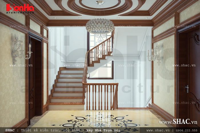 Biệt thự Pháp 5 tầng diện tích 6m x 20m - BTP 0028 2